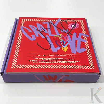 ITZY - The 1st Album [CRAZY IN LOVE] [PROMO/NOT FOR SALE] HAND-SIGNED ALBUM