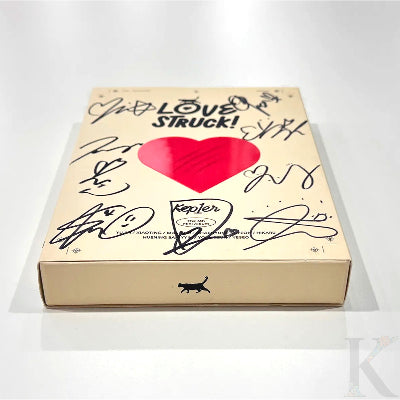 Kep1er - 4th Mini Album [LOVESTRUCK!] (LOVE STRIKE Ver.) [PROMO/NOT FOR SALE] HAND-SIGNED ALBUM