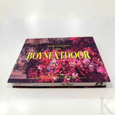 BOYNEXTDOOR - 1st EP [WHY..] (DAZED Ver.) [PROMO/NOT FOR SALE] HAND-SIGNED ALBUM
