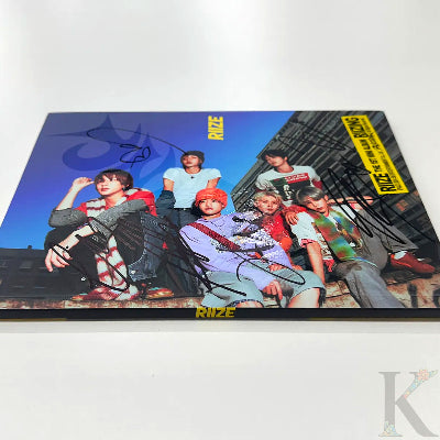 RIIZE - 1st Mini Album [RIIZING] (Photo Book Ver.) (IMPOSSIBLE Ver.) [PROMO/NOT FOR SALE] HAND-SIGNED ALBUM