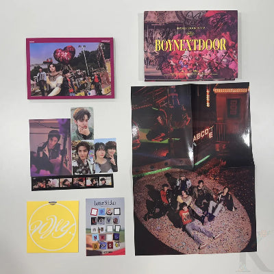 BOYNEXTDOOR - 1st EP [WHY..] (DAZED Ver.) [PROMO/NOT FOR SALE] HAND-SIGNED ALBUM