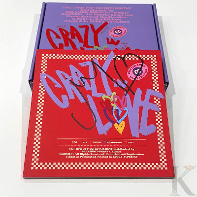 ITZY - The 1st Album [CRAZY IN LOVE] [PROMO/NOT FOR SALE] HAND-SIGNED ALBUM