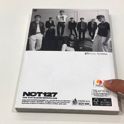 NCT 127 - The 4th Album Repackage [Ay-Yo] (B Ver.) [PROMO/NOT FOR SALE] HAND-SIGNED ALBUM
