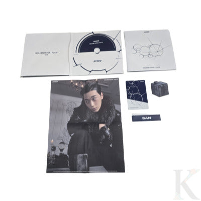 ATEEZ 13th Mini Album GOLDEN HOUR Part.4 Digipack Ver. CD + Random Photocard | Official K-Pop Album