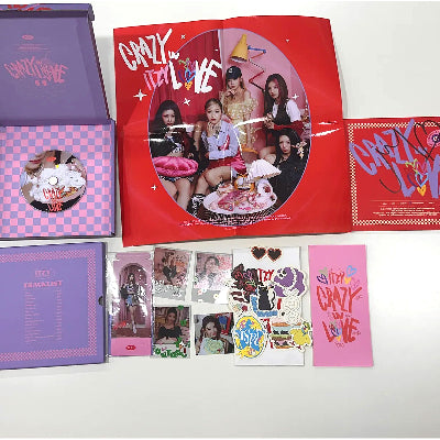 ITZY - The 1st Album [CRAZY IN LOVE] [PROMO/NOT FOR SALE] HAND-SIGNED ALBUM