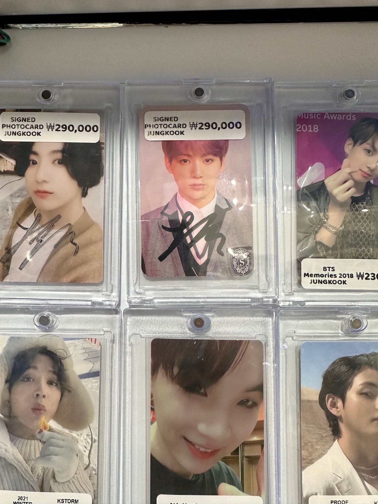 BTS JUNGKOOK Love Yourself "Answer" Official Signed Photocard