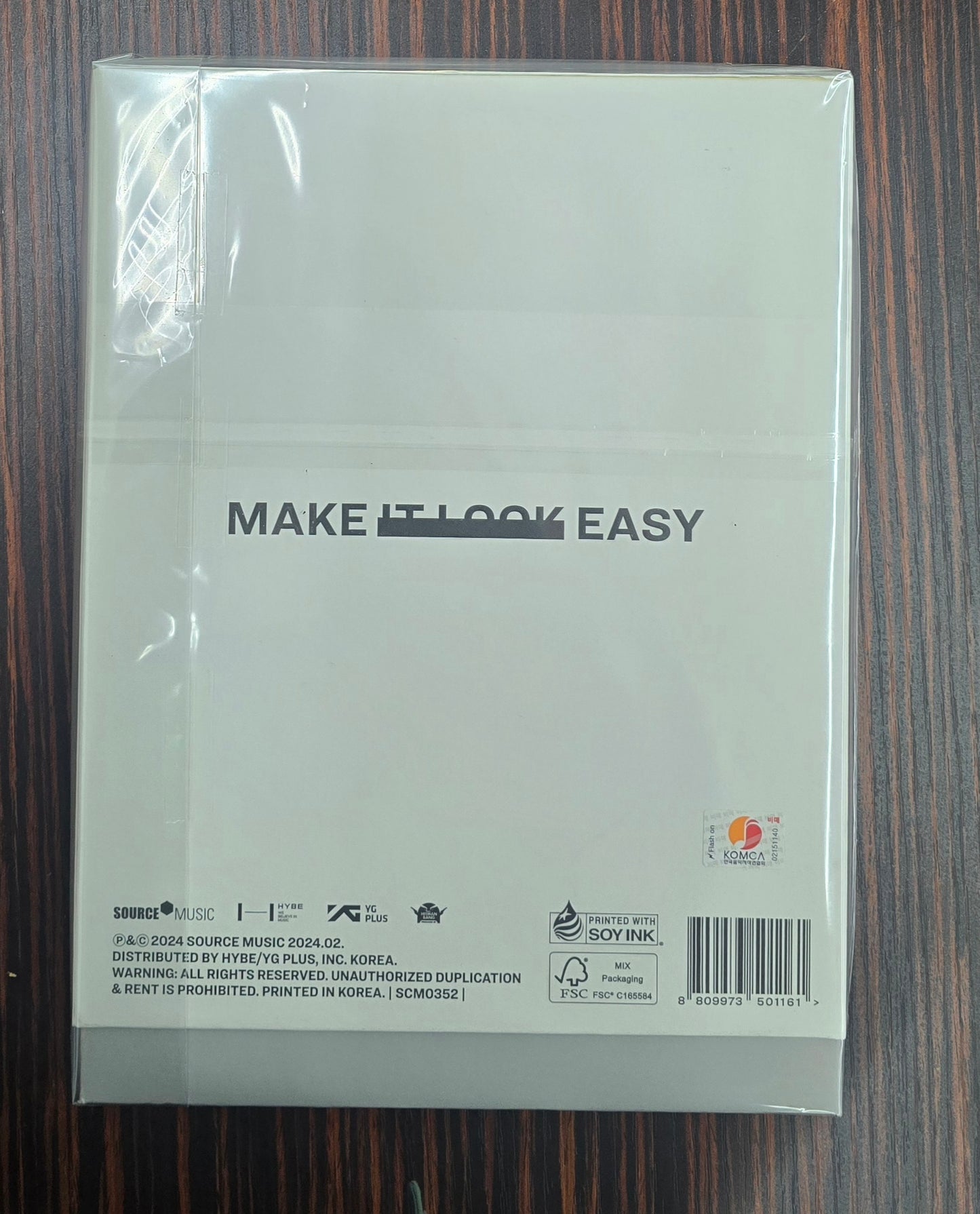 LE SSERAFIM 'EASY' 3rd Mini Album [PROMO/NOT FOR SALE] HAND-SIGNED