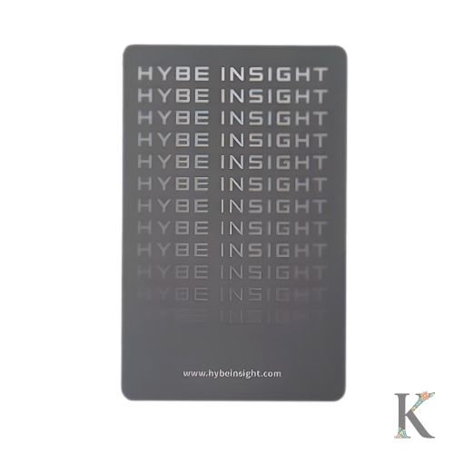 BTS Butter Hybe Insight Museum S56 Official Jin Signed Photo Card