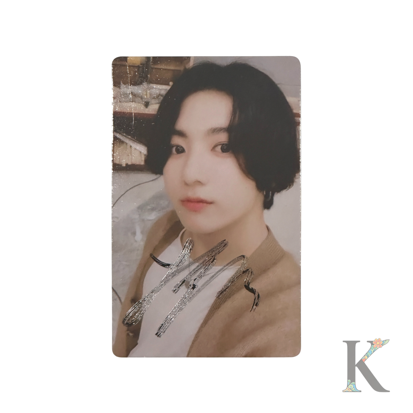 BTS JUNGKOOK LOVE Yourself Speak Yourself [THE FINAL] Official Signed Photo Card
