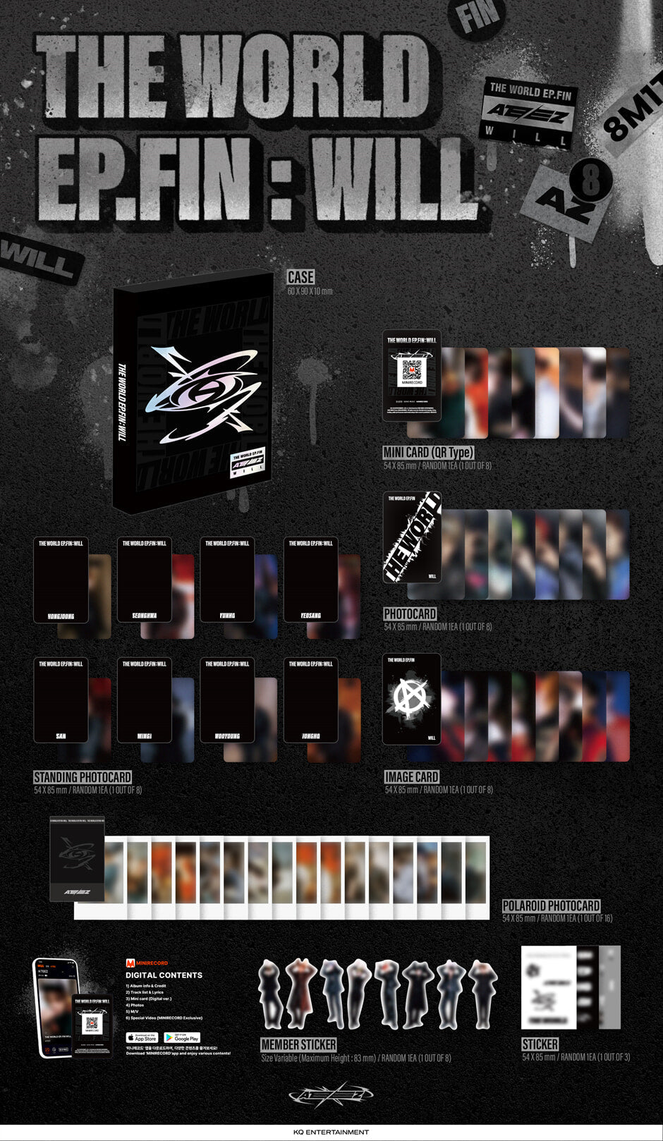 ATEEZ - THE WORLD EP.FIN : WILL [プラットフォーム Ver.]