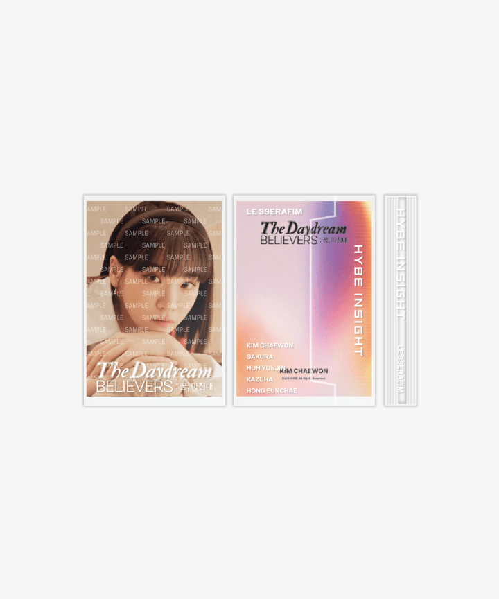 Le Sserafim – 「The Daydream BELIEVERS」HYBE Insight フォトカードセット