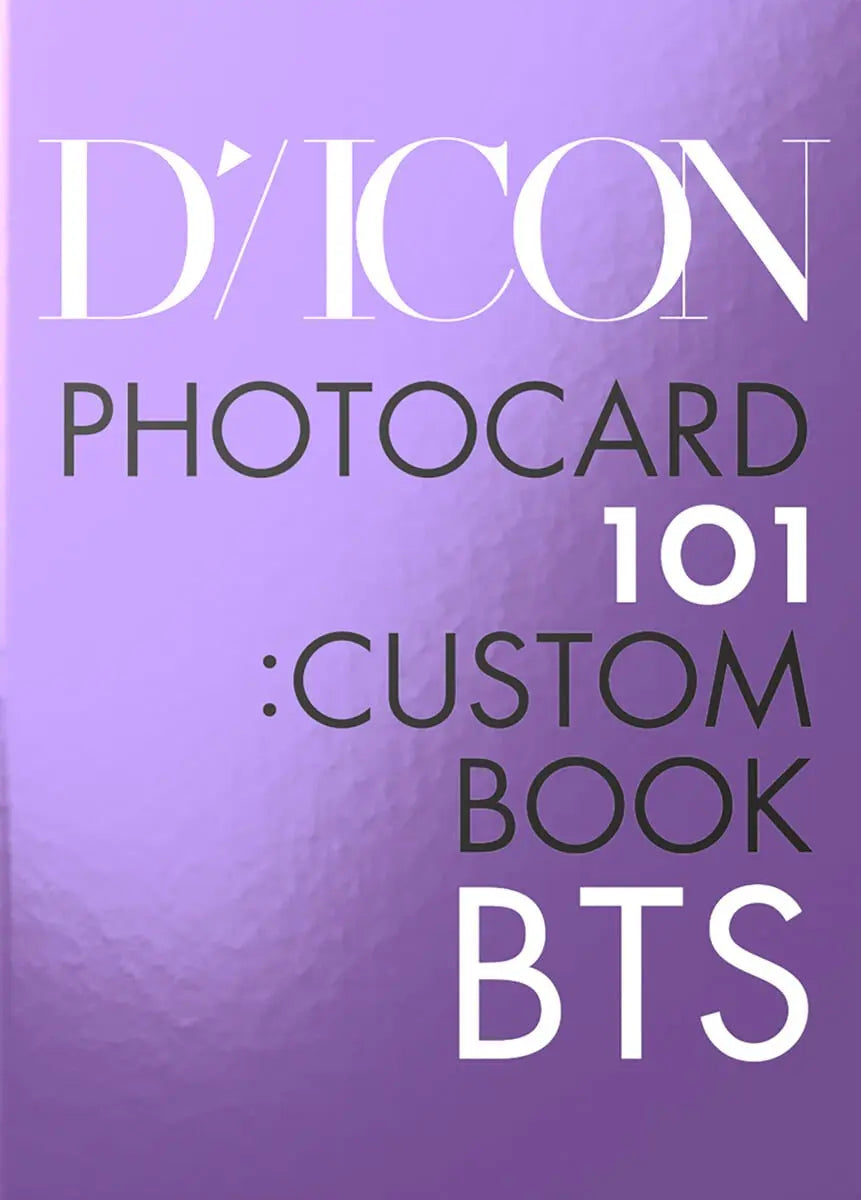BTS - DICON フォトカード 101 カスタムブック / 2018年からBTSの活躍