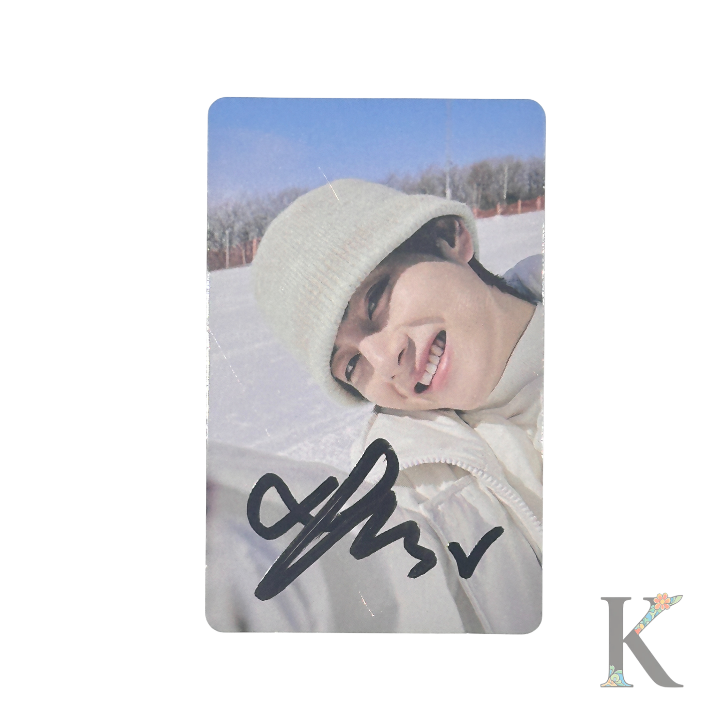 BTS V 2021 Winter Package Official Signed Photo Card_01