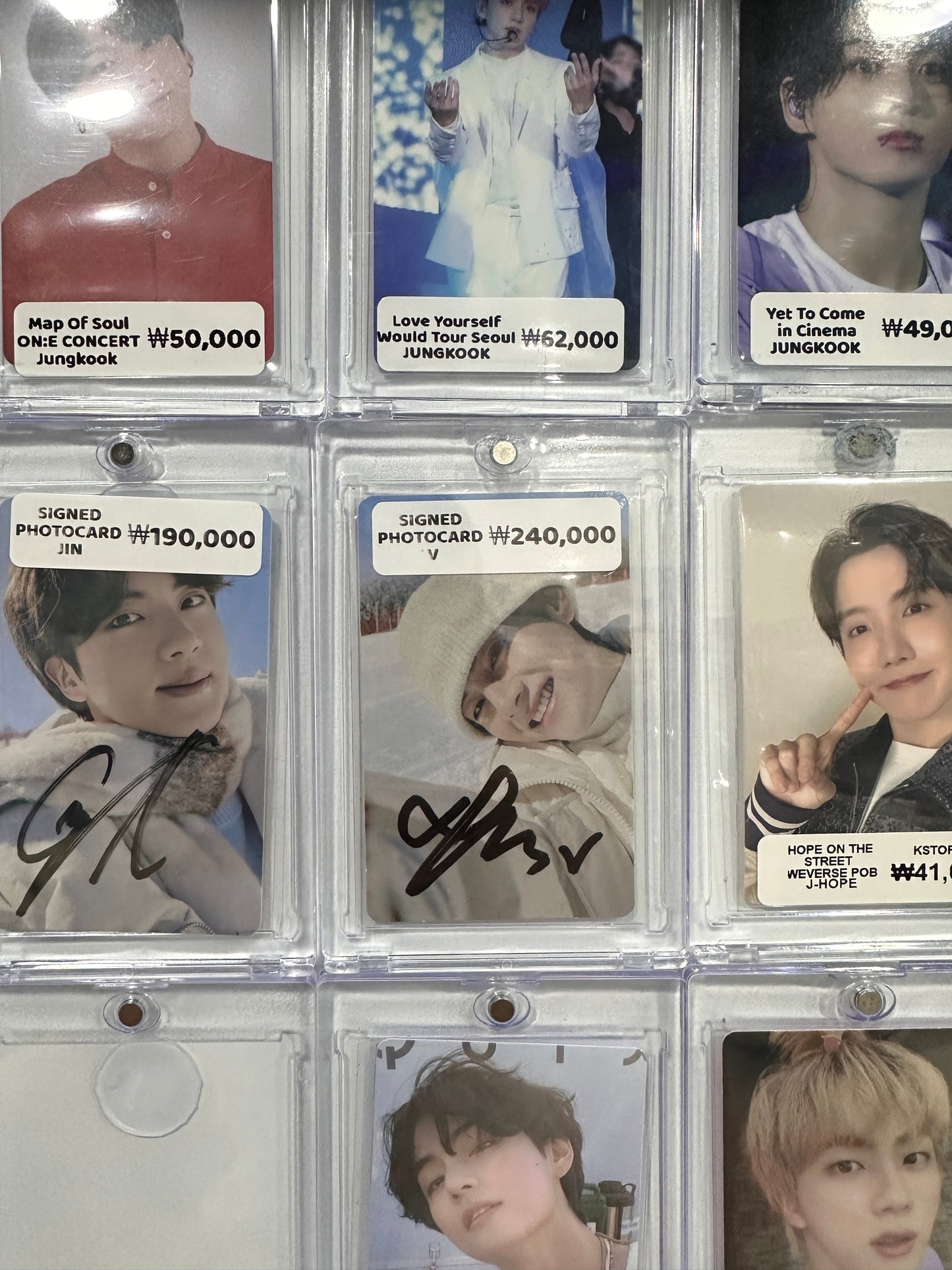 BTS V 2021 Winter Package Official Signed Photo Card_03