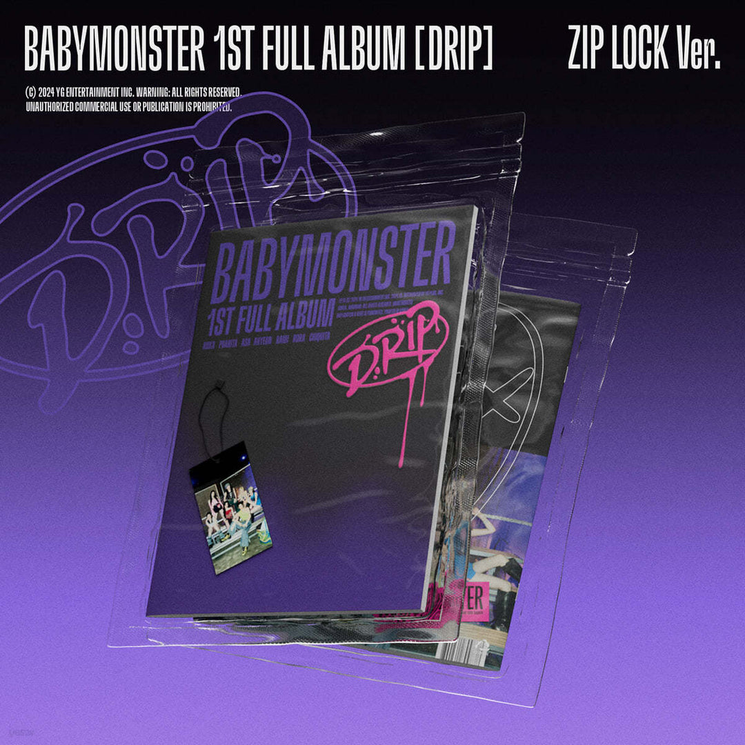 BabyMonster – 1er álbum completo "Drip" [Versión ZIP LOCK]