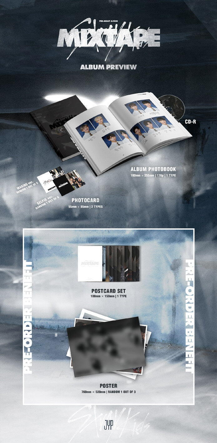 Stray Kids - プレデビューアルバム「Mixtape」