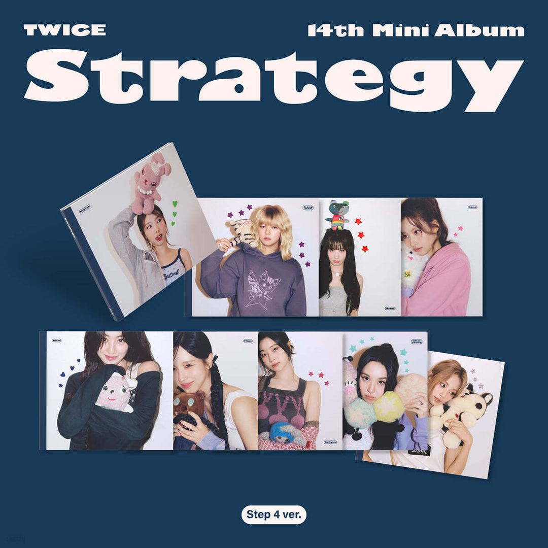 TWICE – 14th Mini Album「STRATEGY」[Step 4 Ver.] [ランダム / セット]