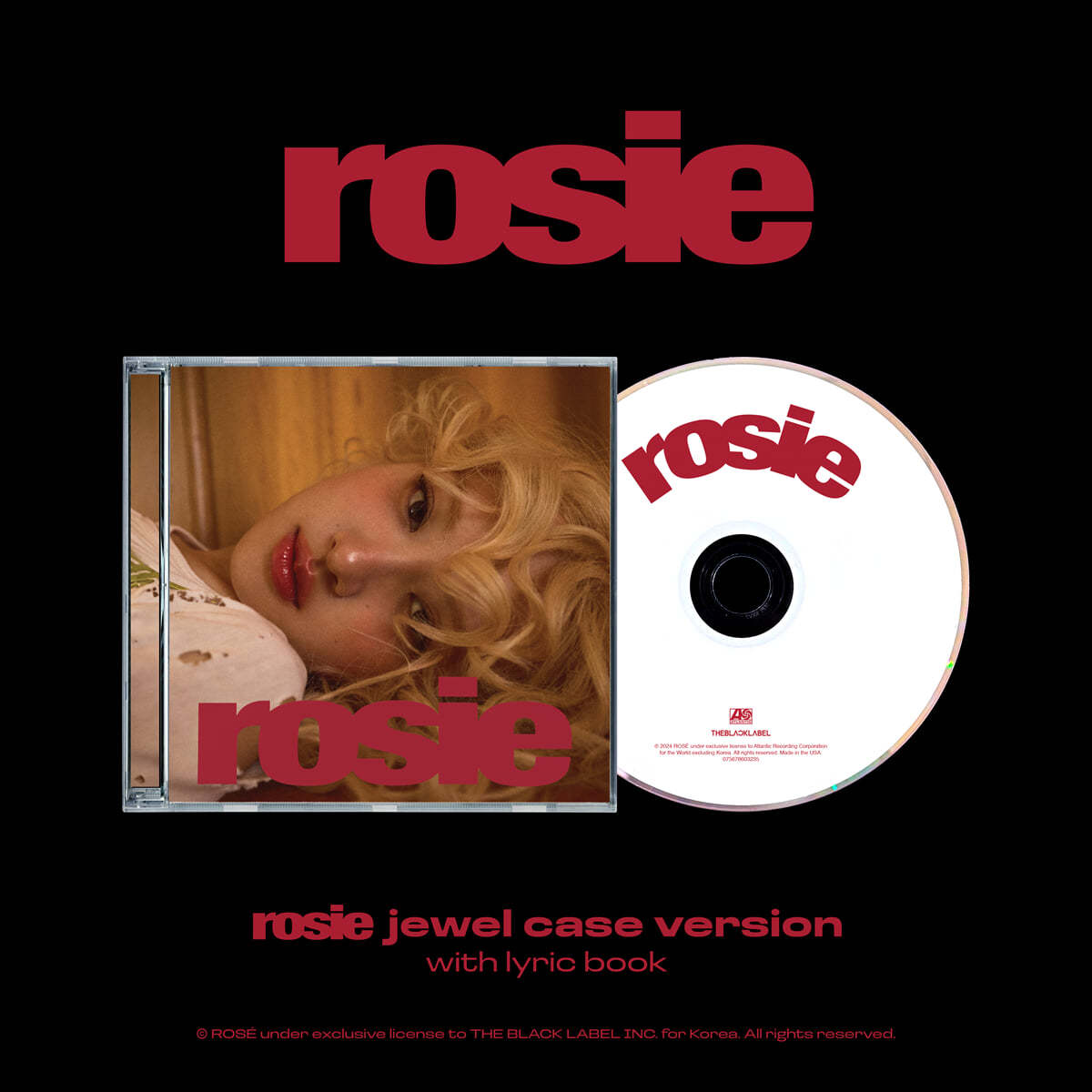 ロゼ – 1st スタジオアルバム「rosie」[ジュエル Ver.]