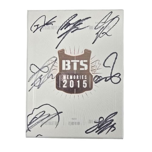 BTS Memories Of 2015 DVD - 直筆サイン入りプロモアルバム